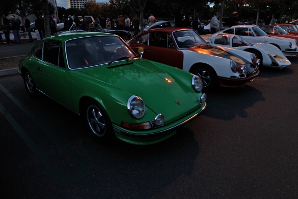 Porsche Row_Early 911s and a 1966  906 Carrera_Cars&amp;Coffee/Irvine_December 29, 2012_DSC_0518