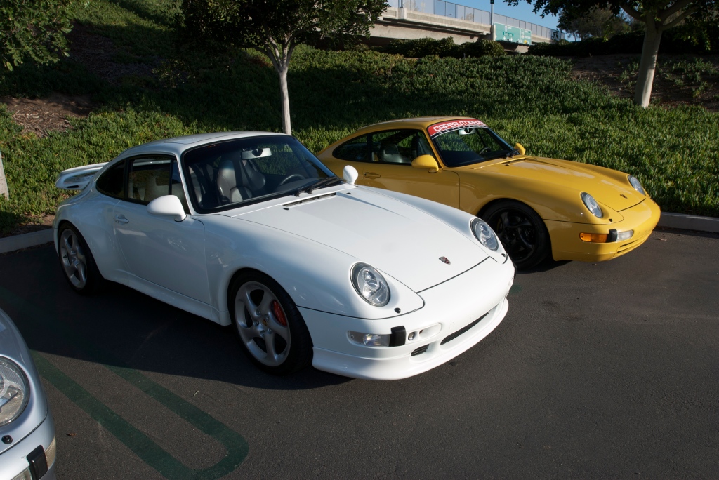 Porsche 993's_Cars&Coffee / Irvine_12/3/11
