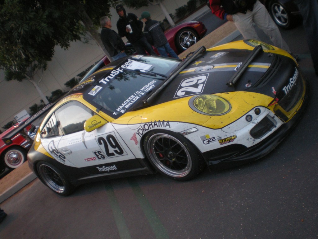 Truspeed Porsche #29_2nd place finisher_25 hours of Thunderhill race_Cars&Coffee /Irvine_12/10/11