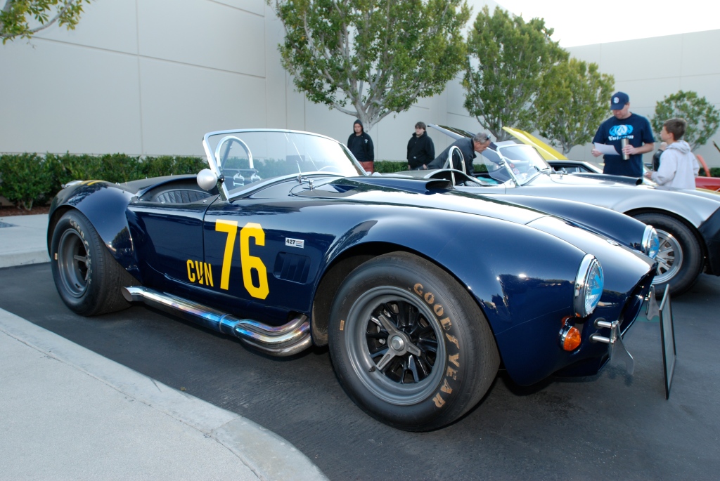 1966 427 Shelby Cobra_Guardsman Blue_Gumball Rally movie car_Cars&Coffee/Irvine_3/3/12