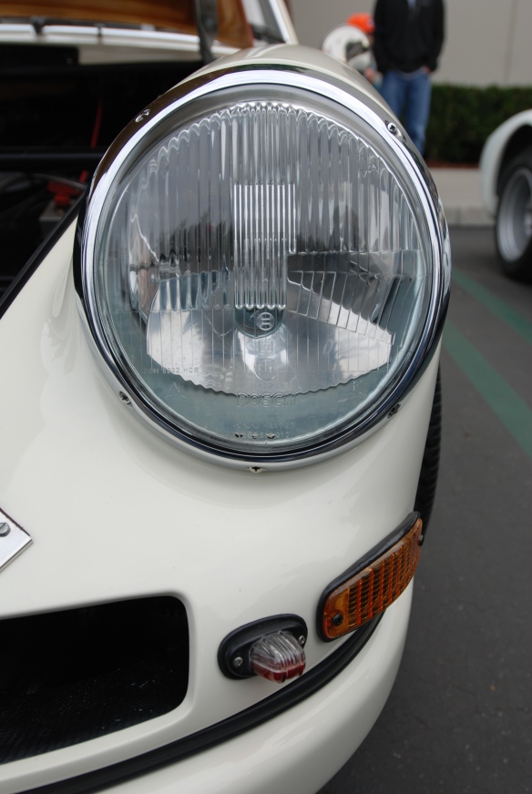 1967 Porsche 911R #001_Bosch H1 headlight with model specific running lights _cars&coffee/irvine_january 25, 2014